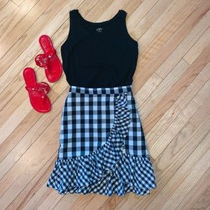 New with tags! J. Crew ruffle skirt.